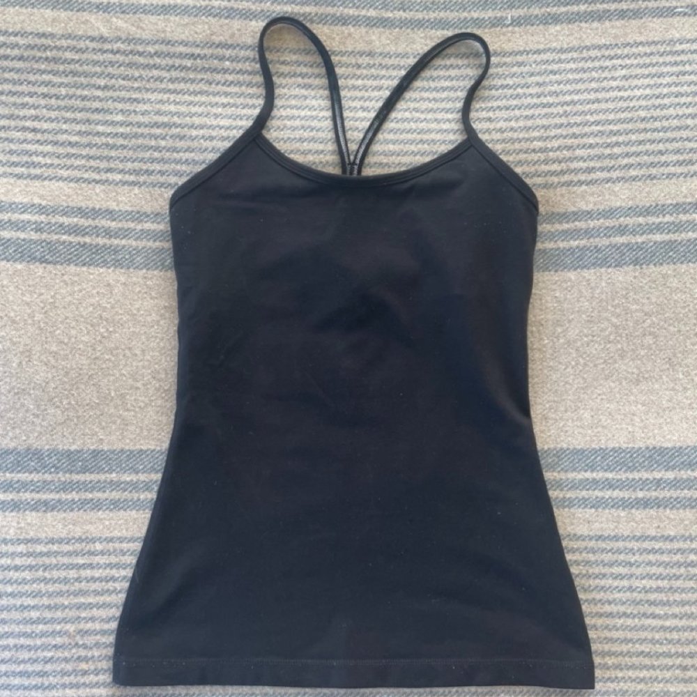 lululemon racerback shelf bra tank